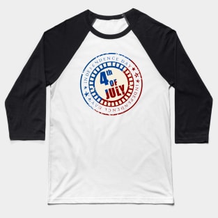 Independen Day 4th of July Baseball T-Shirt